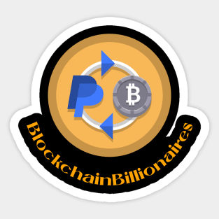 Blockchain Billionaires finance business Sticker